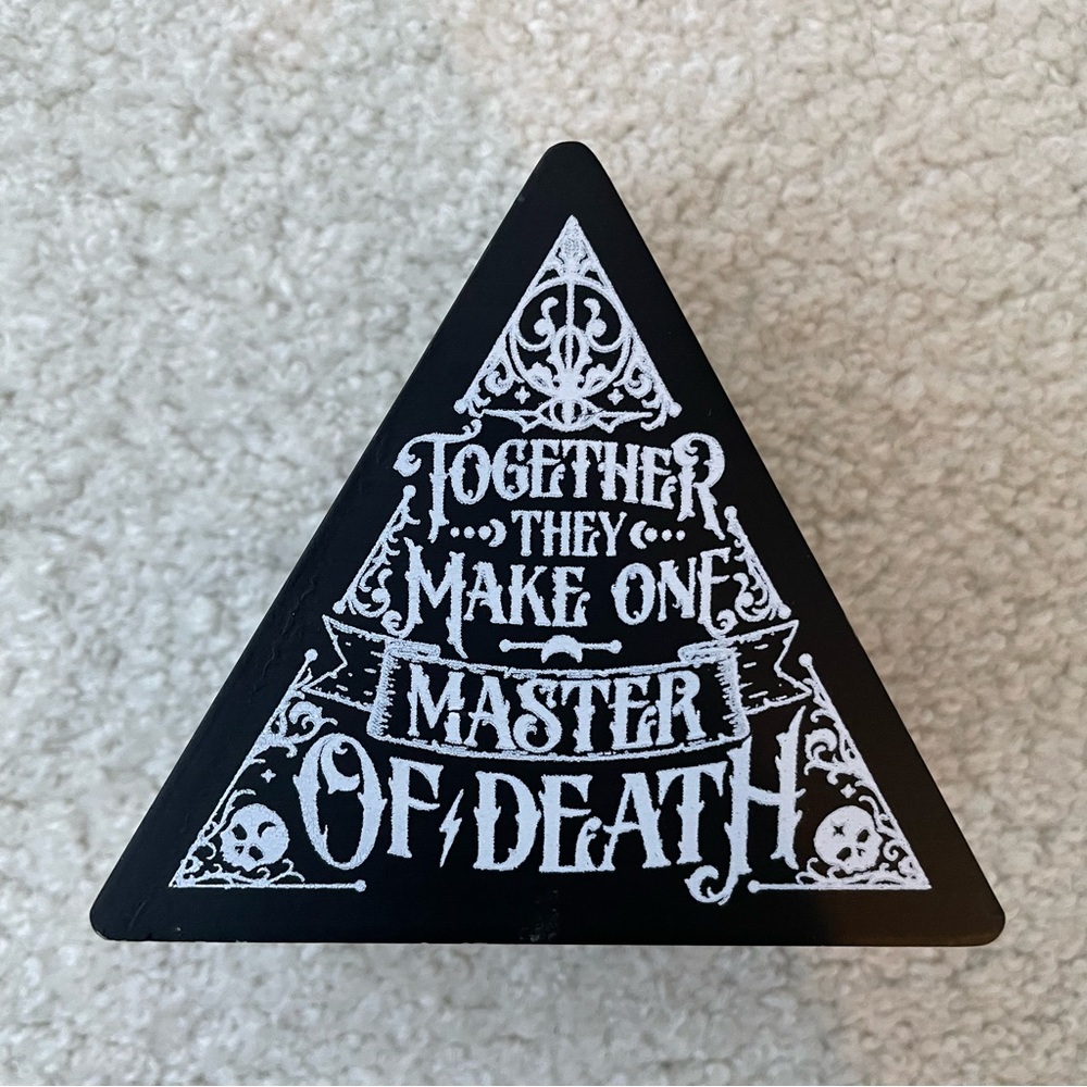 LitJoy Crate Harry Potter Deathly Hallows Master of Death Triangle Case (Empty!)